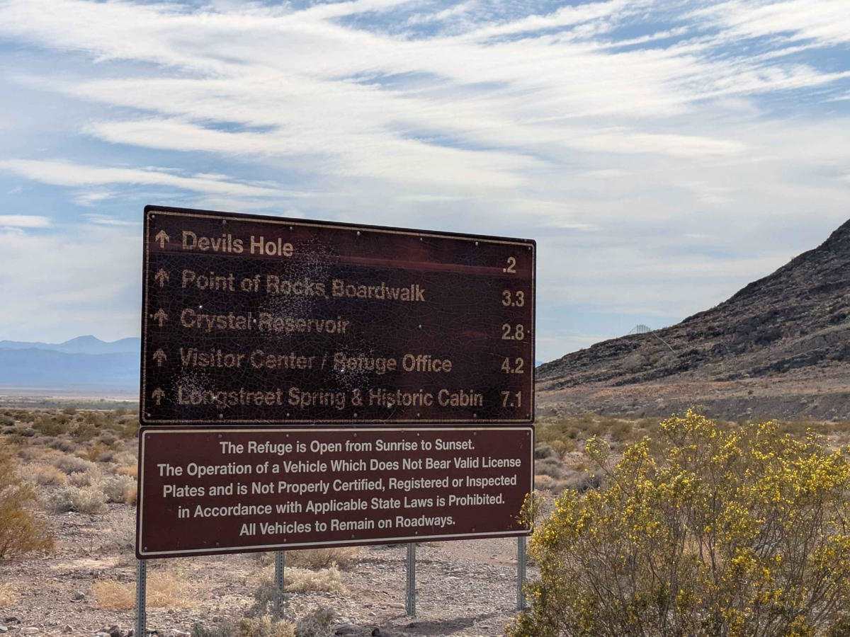 Devil's Hole Road trail photo