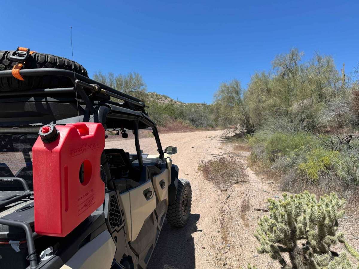 Camp Creek Wash to Bartlett Lake Road trail photo