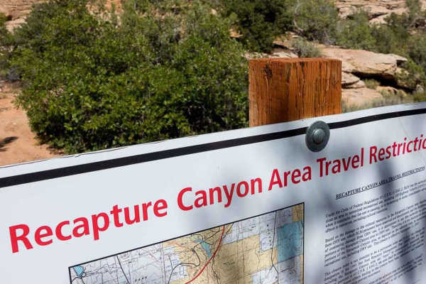 Recapture Rim Trail