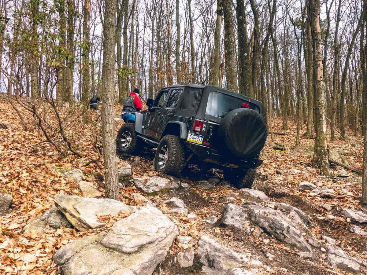 141 Blue trail photo