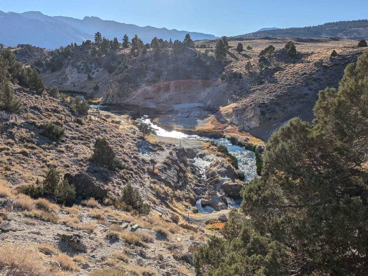 Hot Creek Hatchery Road  trail photo