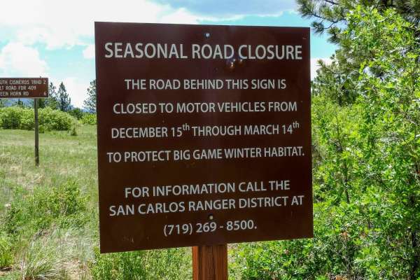 Salt Creek Forest Road 409