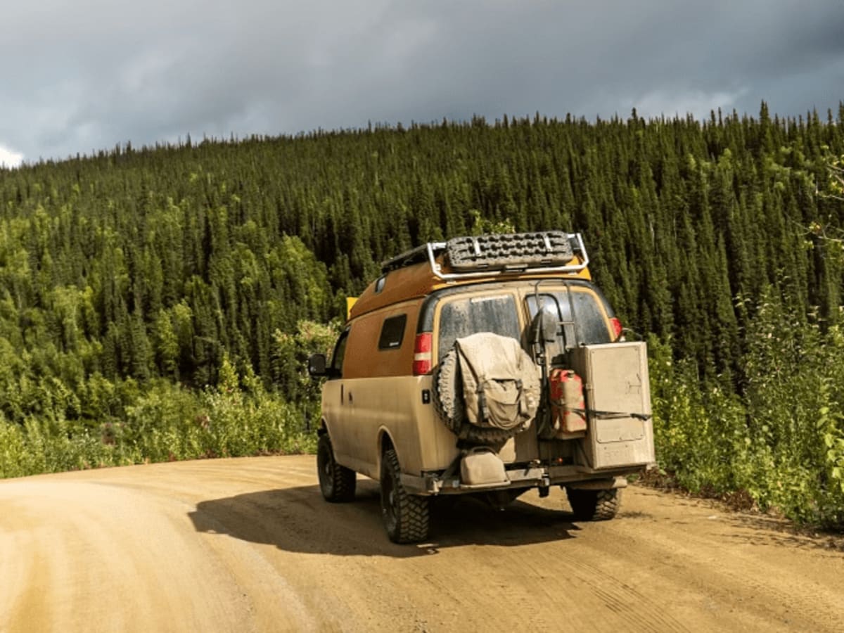Top of the World Highway trail photo