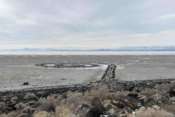 Spiral Jetty Lookout