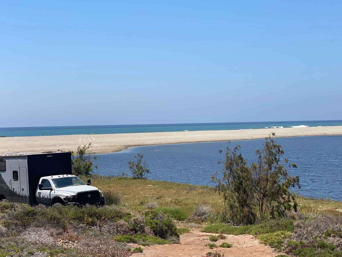 Playa La Bocana Rosario trail photo