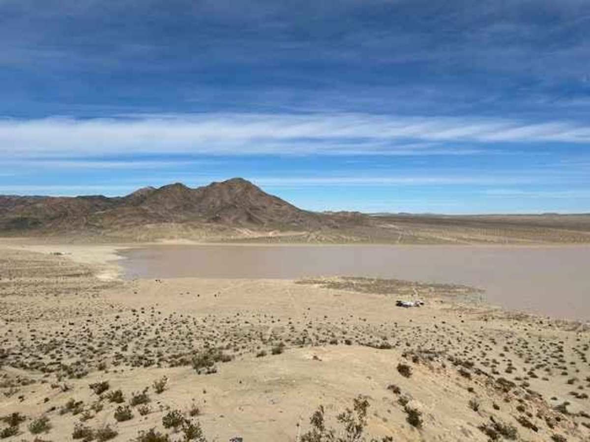 Soggy Dry Lake to Cougar Buttes trail photo