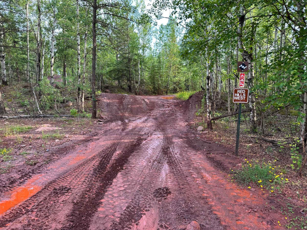Upper Red Hills West trail photo