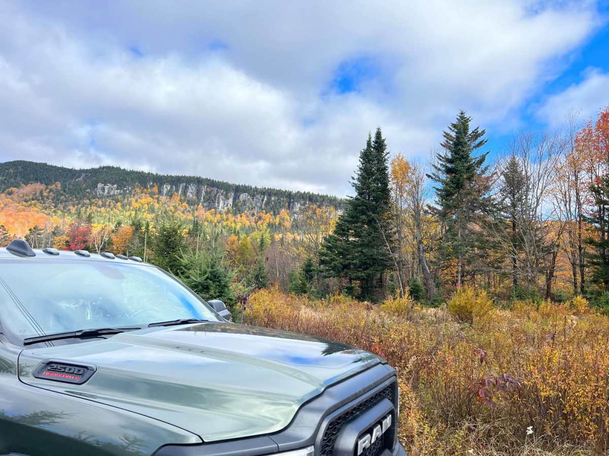 Gaudett Road to Black mountain trail photo