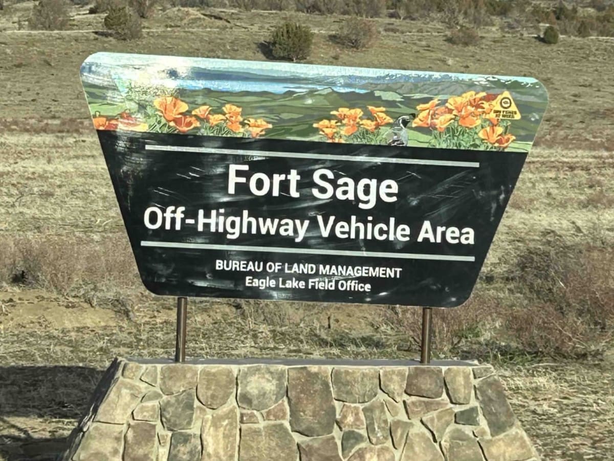 Fort Sage trail photo