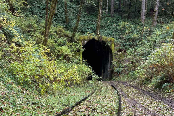 Salmonberry Railroad Tunnel Route