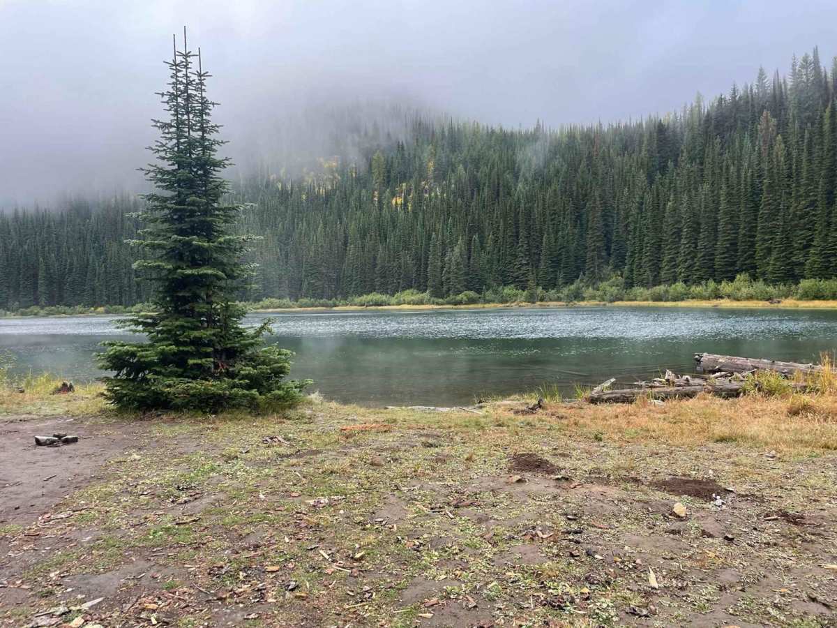 Silver Creek to Silver Lake trail photo