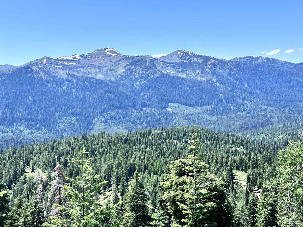 West Mountain trail photo