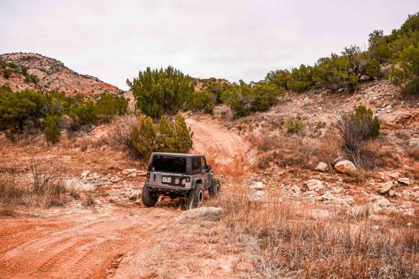 Boots Off Camp Trail