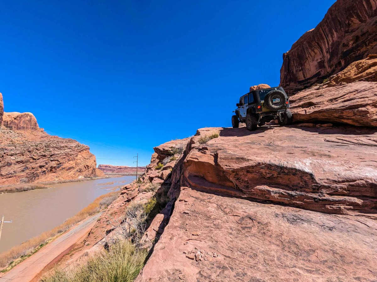 Moab Rim trail photo