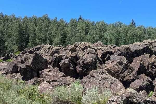 Lava Field View