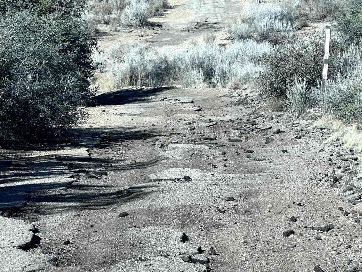 Old Highway 93 trail photo