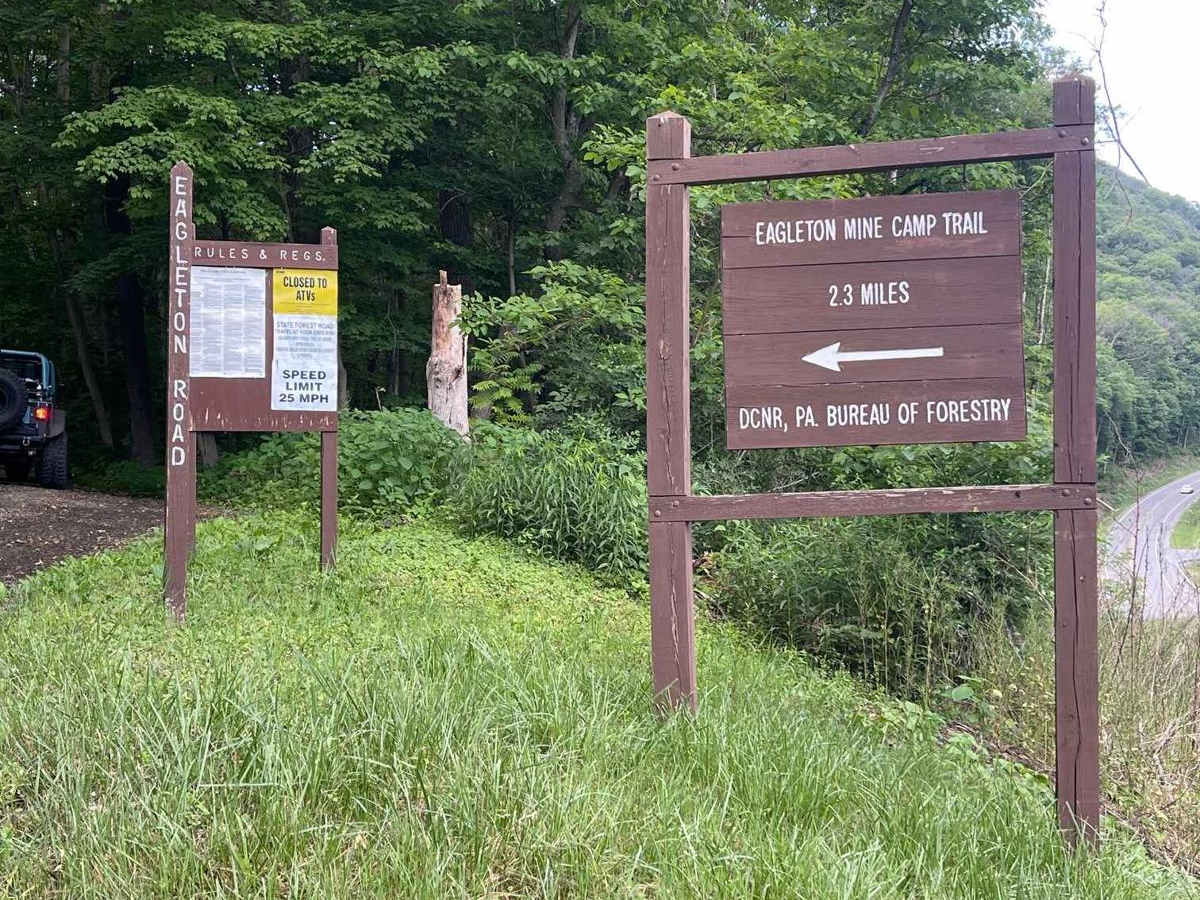 Eagleton Road trail photo