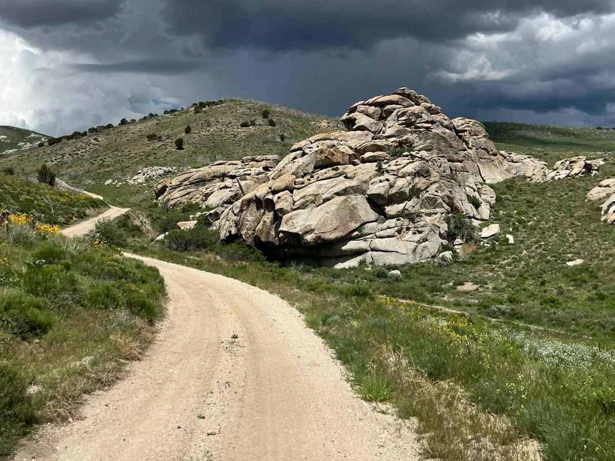 Rocky Pass Peak trail photo