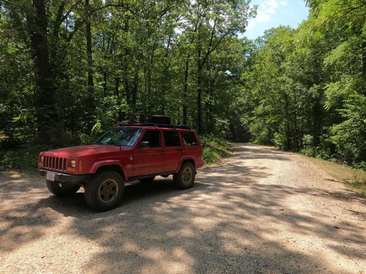 Castor River CA Camp Road trail photo