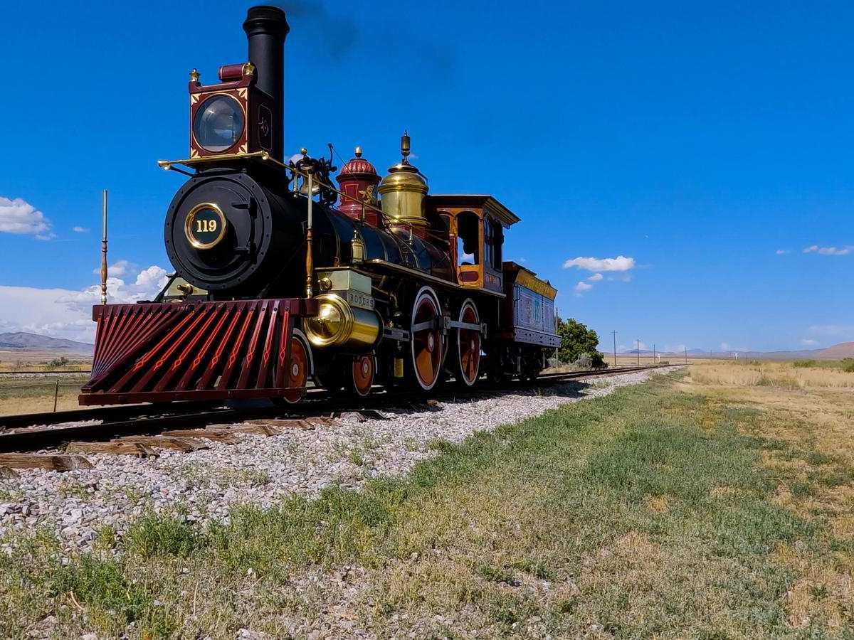 Golden Spike Auto Tour, Transcontinental Railroad Byway trail photo