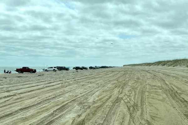 Fort Fisher State Recreation Area 4x4 Beach