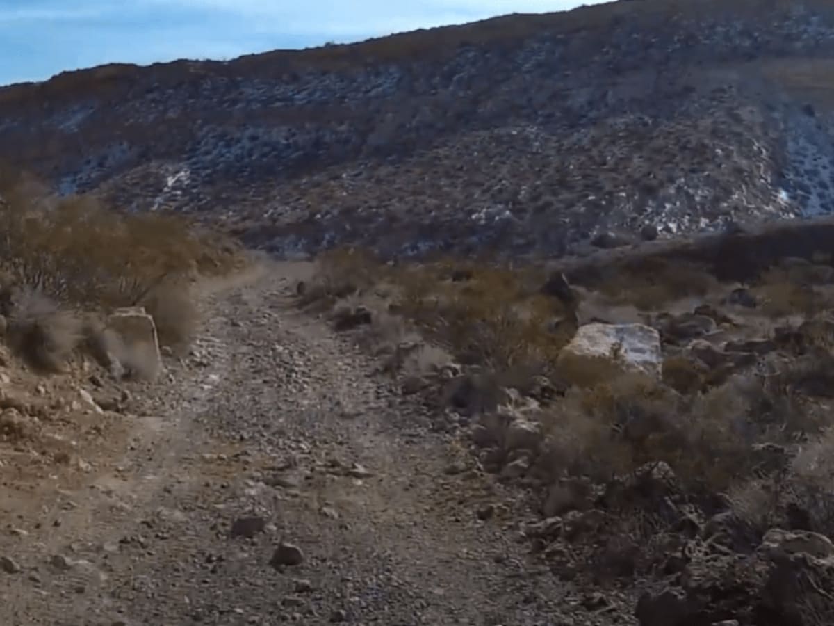 Echo Wash to Lake Mead trail photo