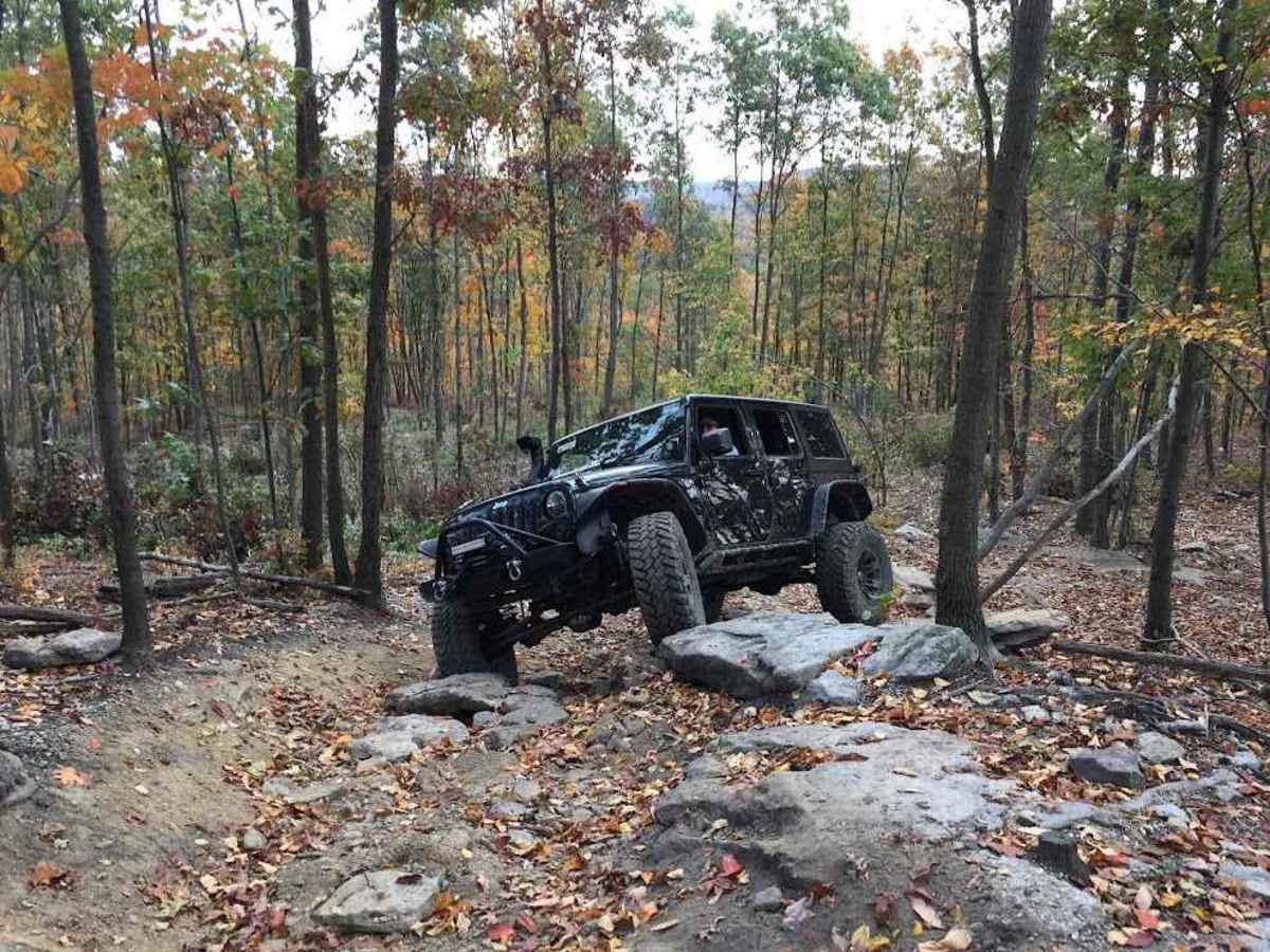 34 Blue trail photo