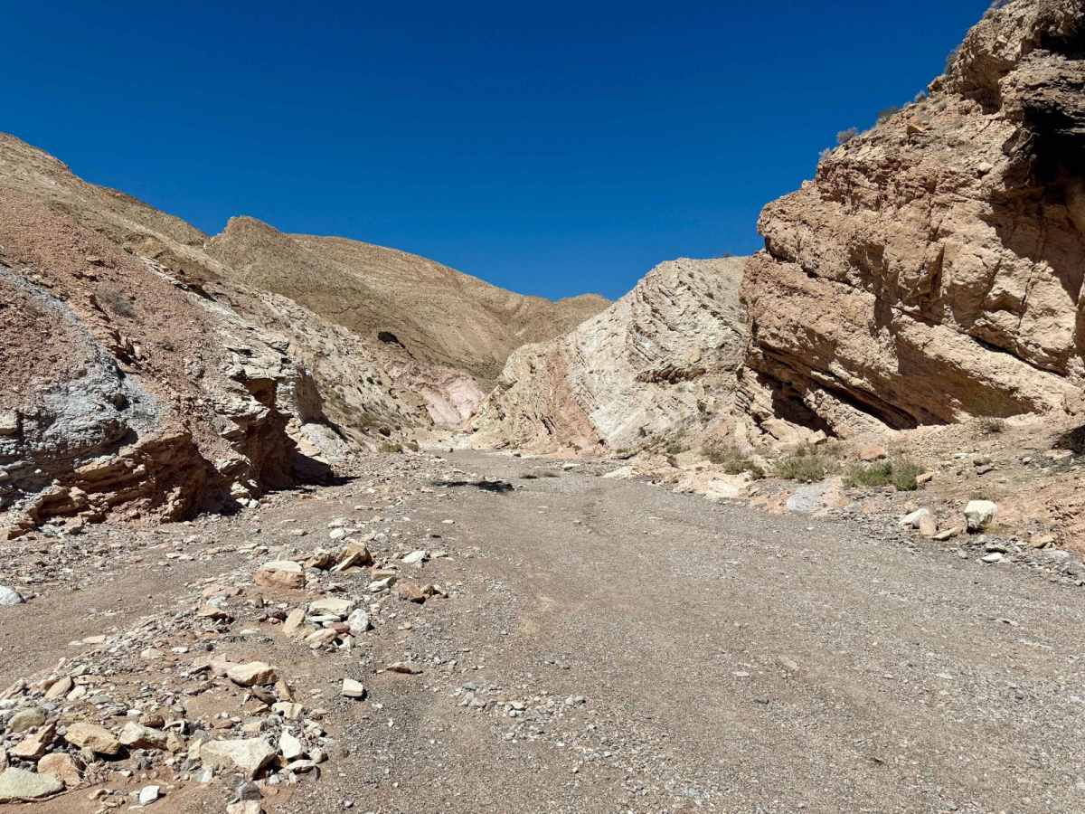 Lowell Wash Road trail photo