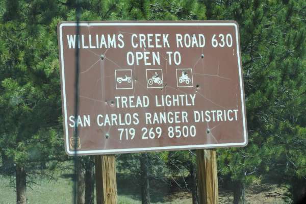 Forest Road 630/Williams Creek