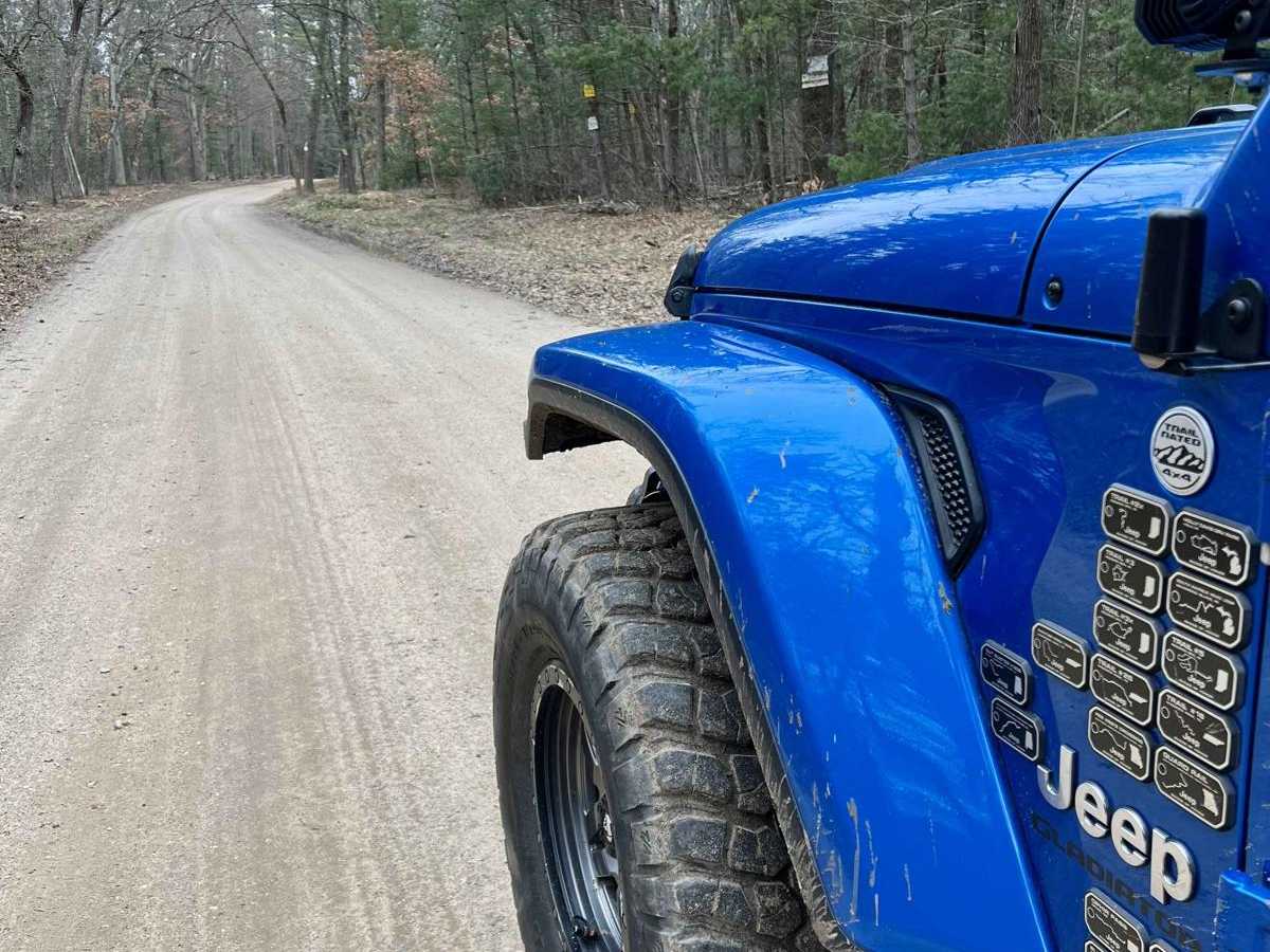 NFS 9211 (Newaygo Experimental Forest Trail) trail photo