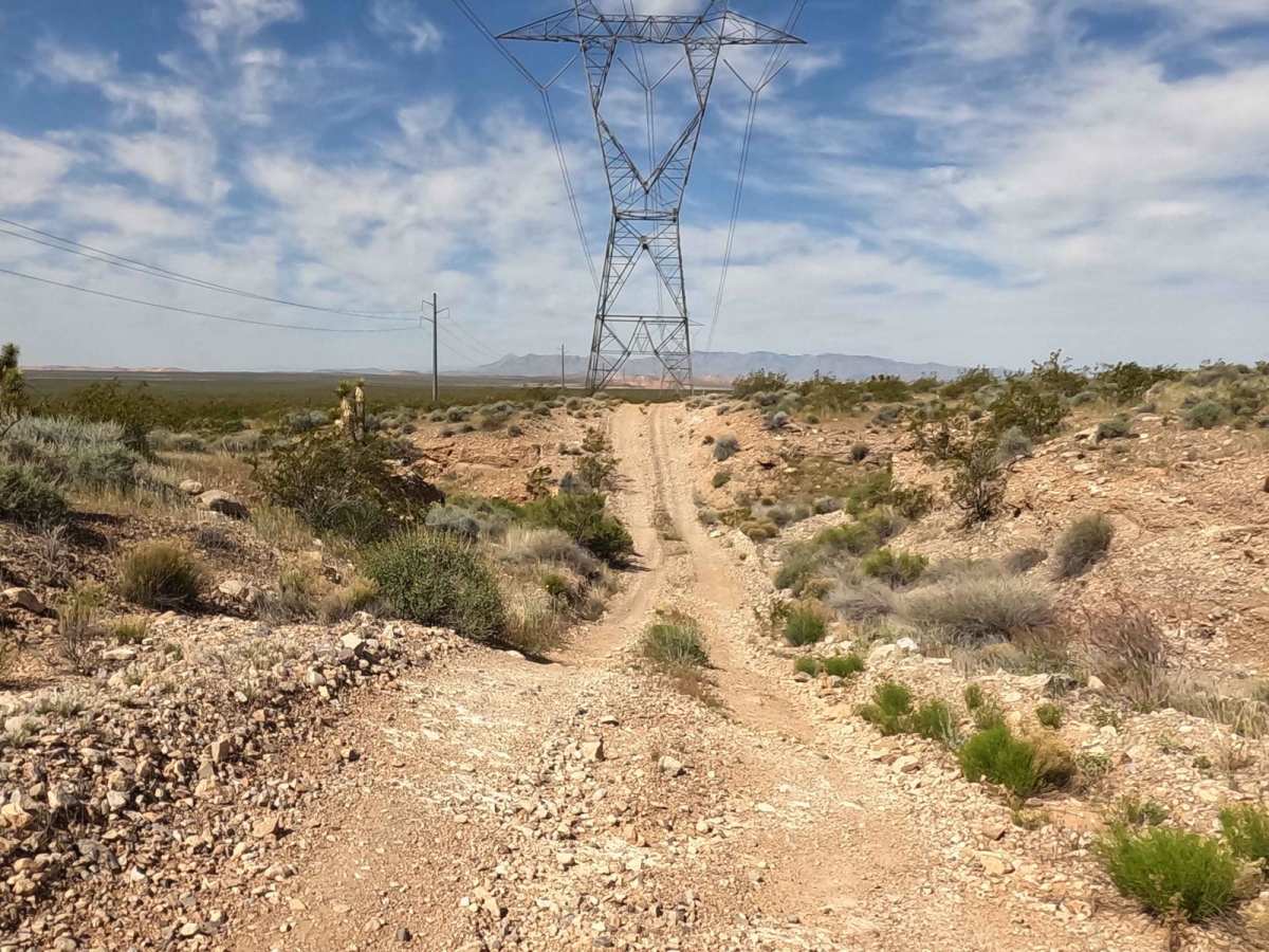 Powerline Road trail photo