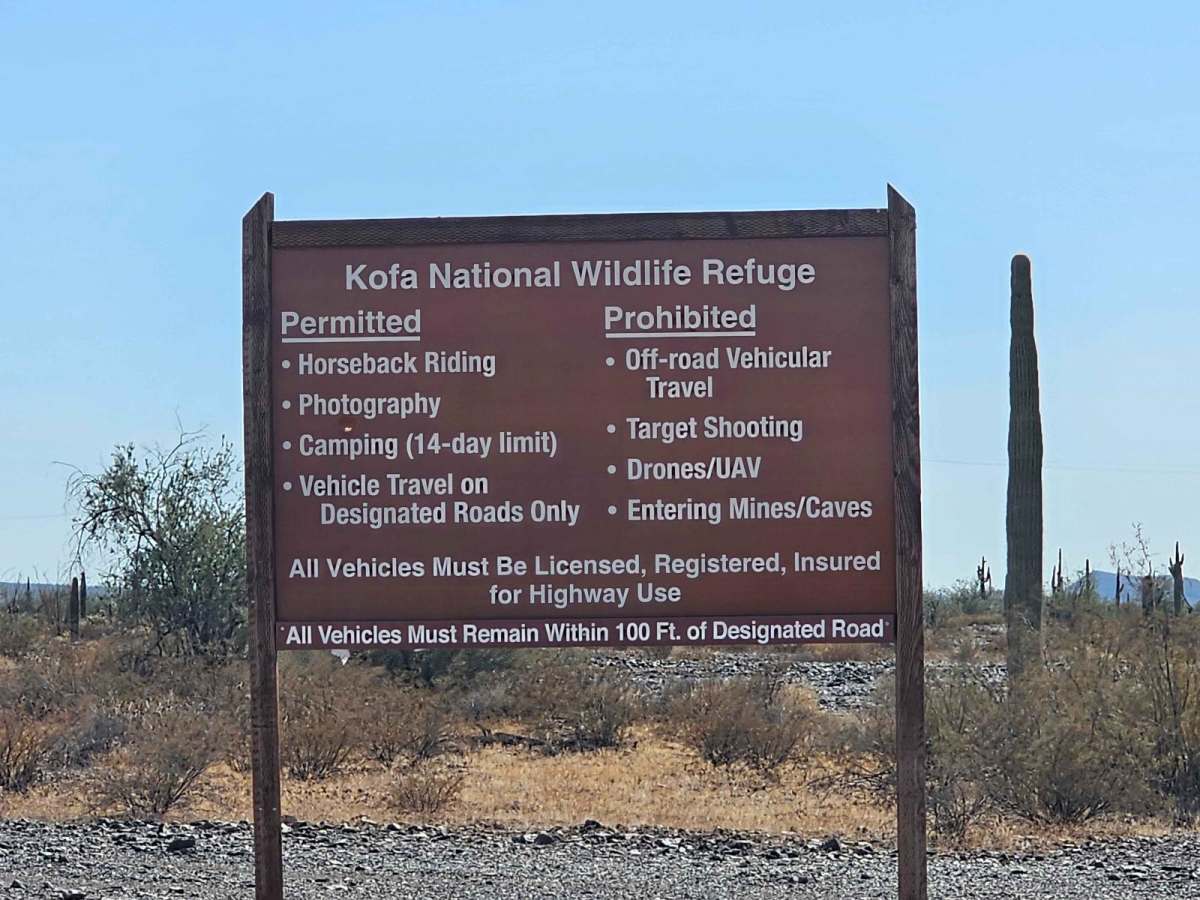 Mid Burro Cutover trail photo