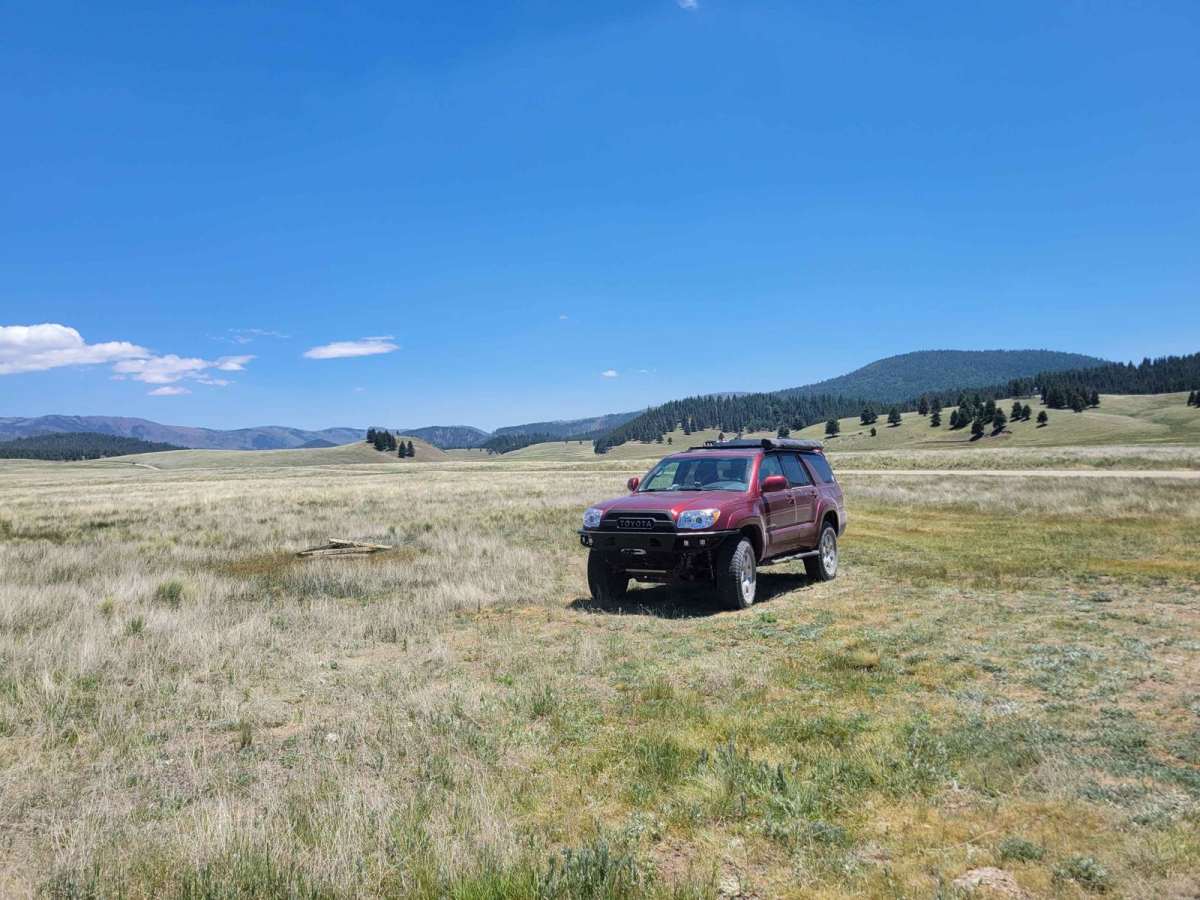 Valle San Antonio Road trail photo