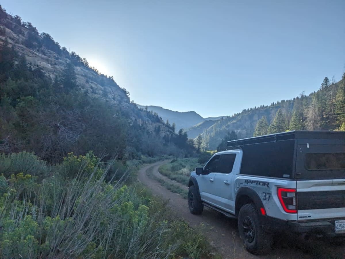 Range Creek Access via horse canyon trail photo