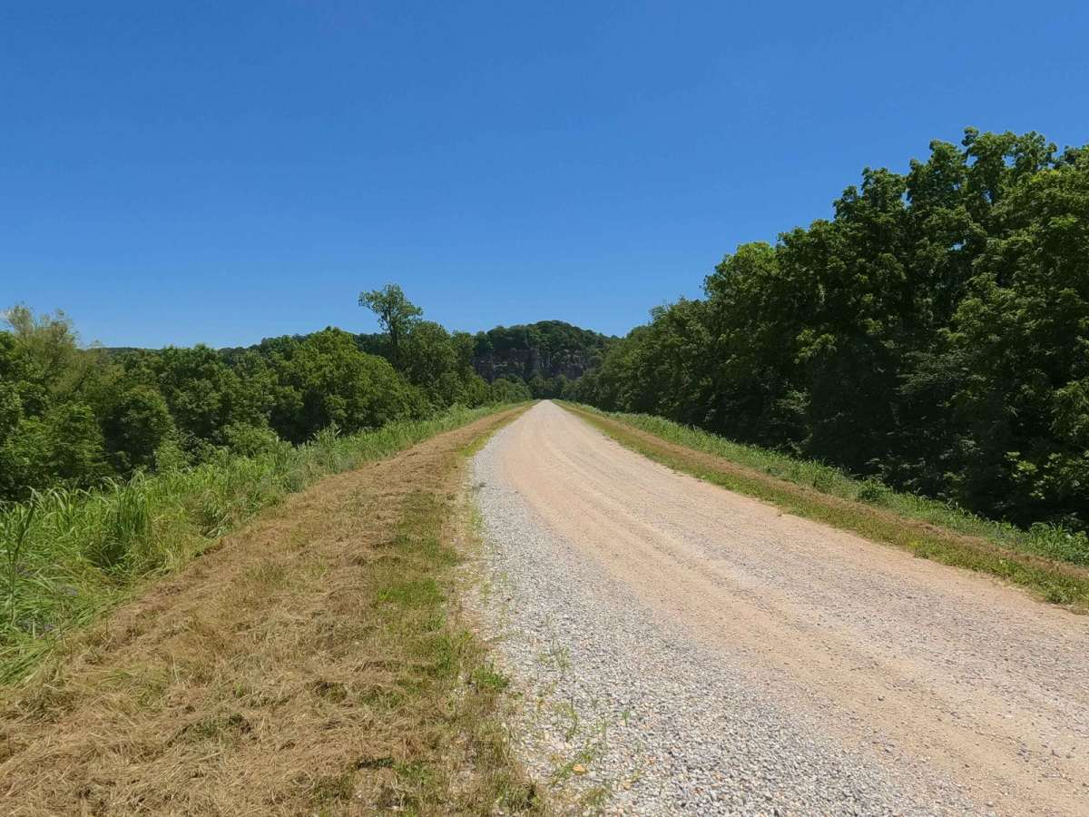 Muddy Levee Road trail photo