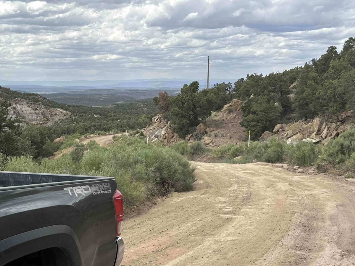 Laguna Seca Mesa trail photo