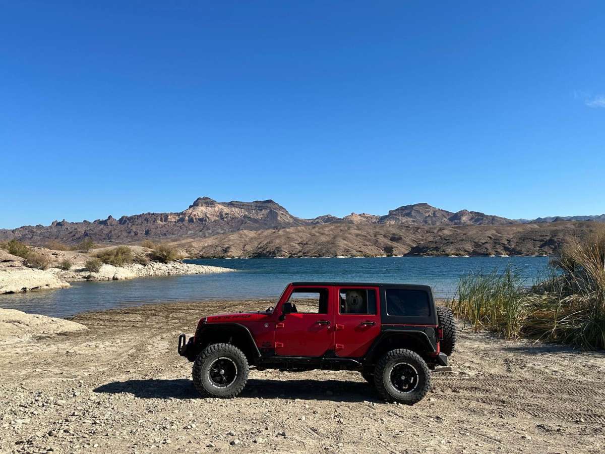 Aztec Wash Road trail photo
