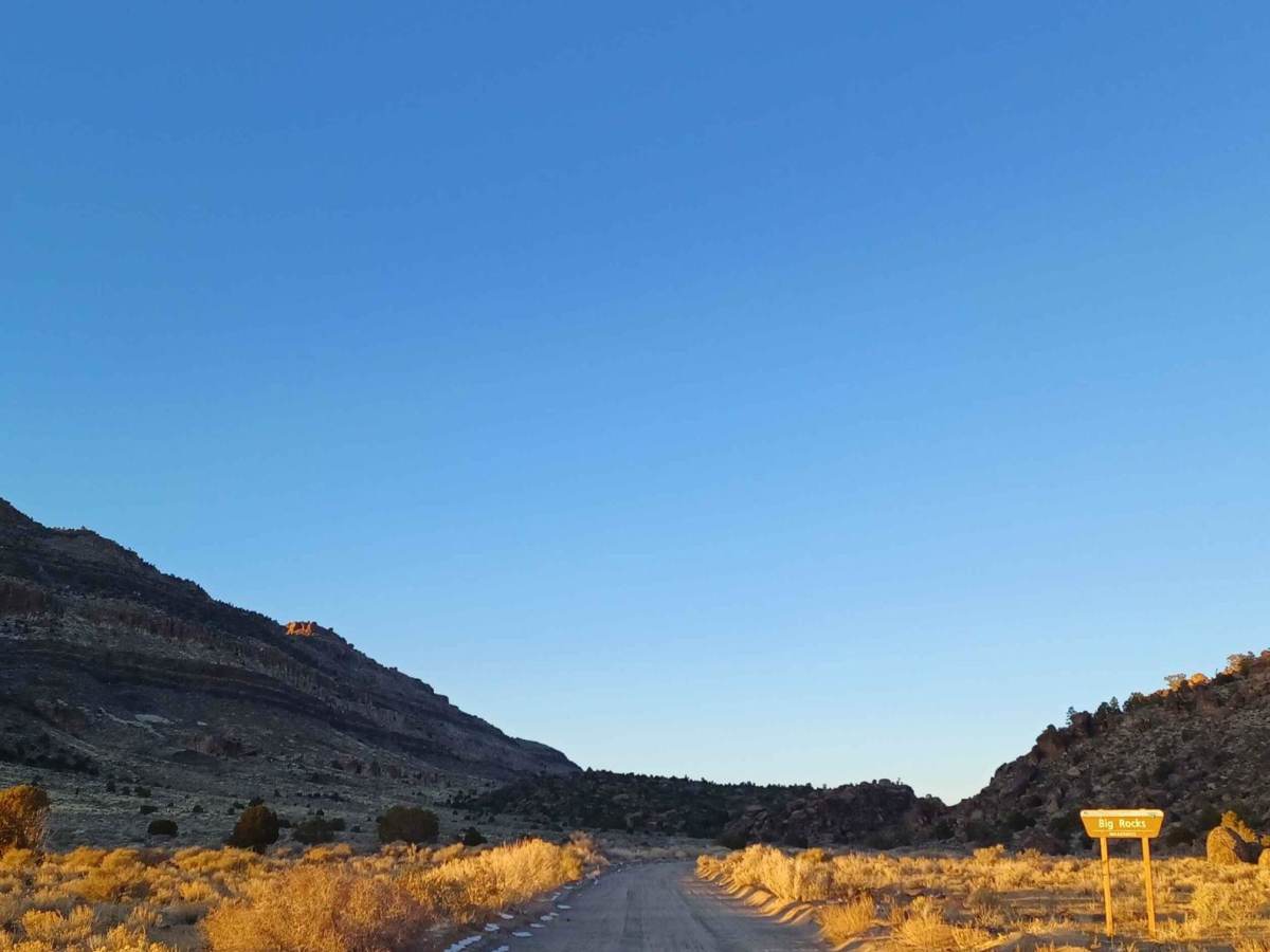 Pahroc Springs Road trail photo