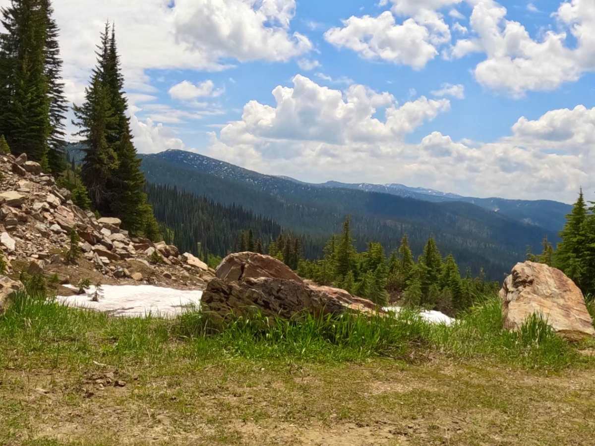 HooDoo Pass by FSR 250-Superior, MT trail photo