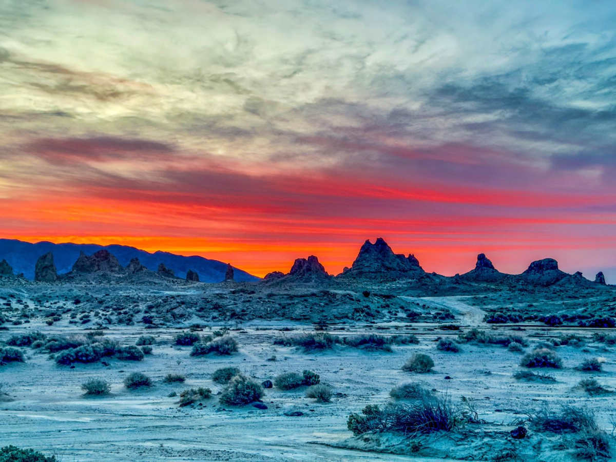 Trona Pinnacles Scenic Route West trail photo