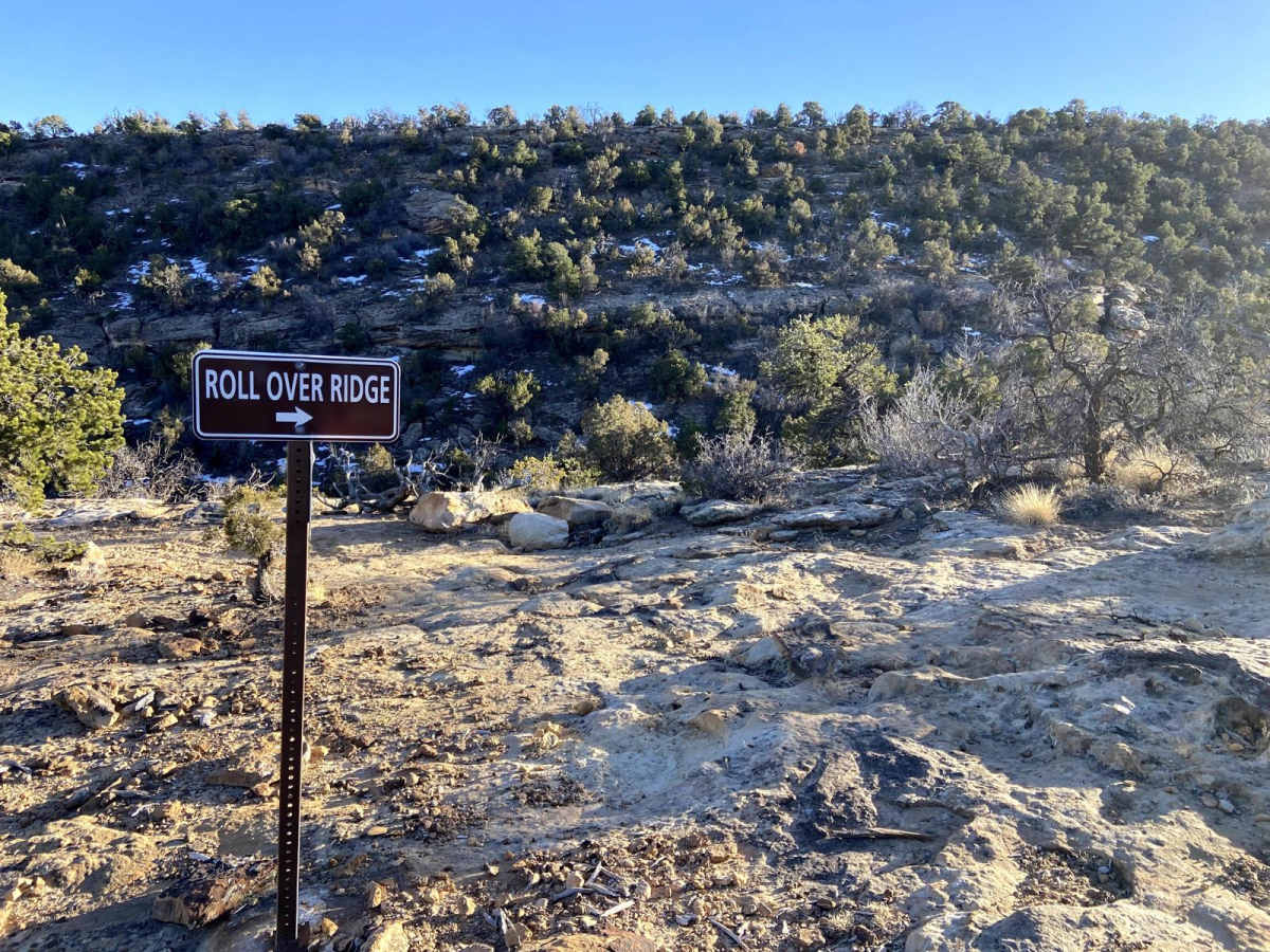 Roll Over Ridge trail photo