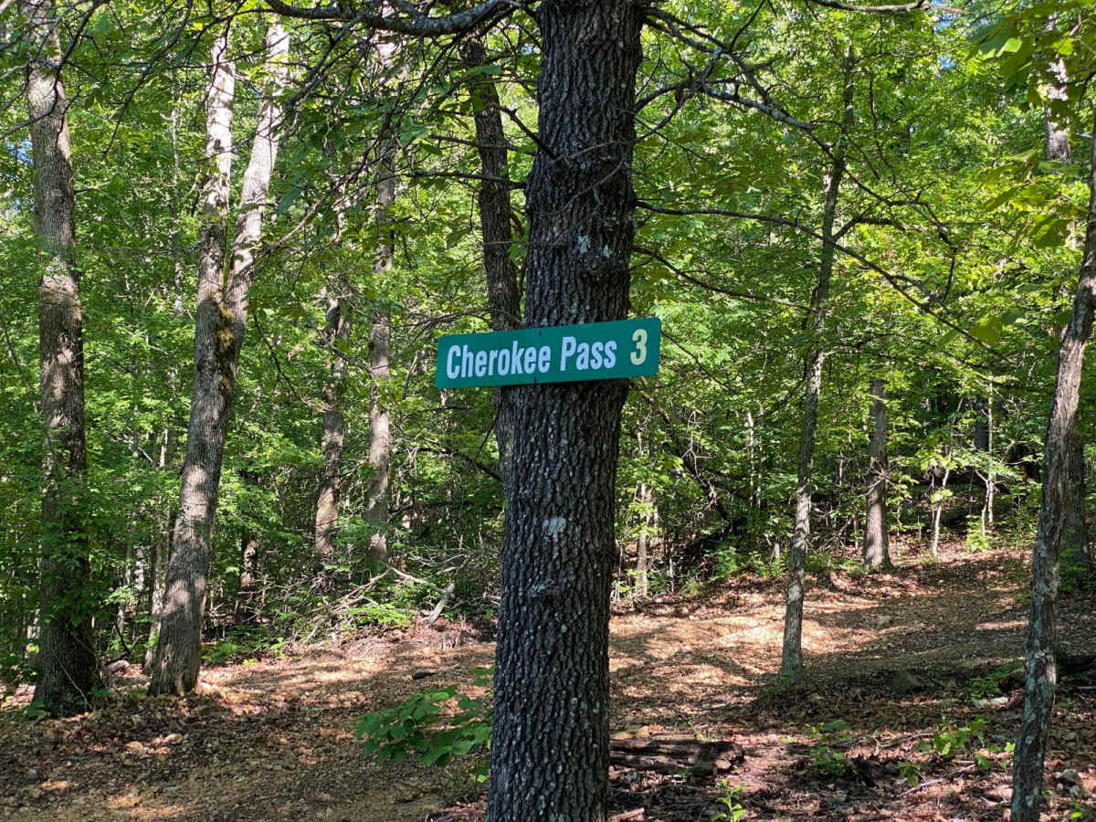 Cherokee Pass trail photo