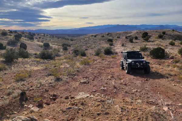 Johnson Hill Desert Exploration Route
