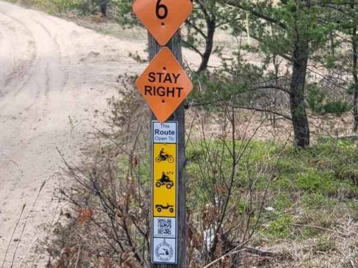 St. Helen ORV Route - West trail photo