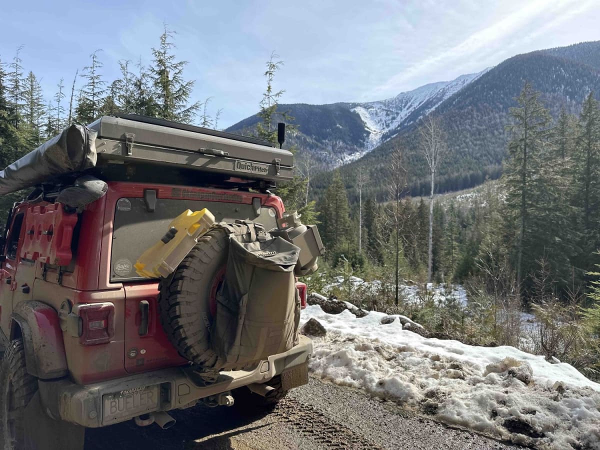 Monashee FSR/Yeoward Creek Road trail photo