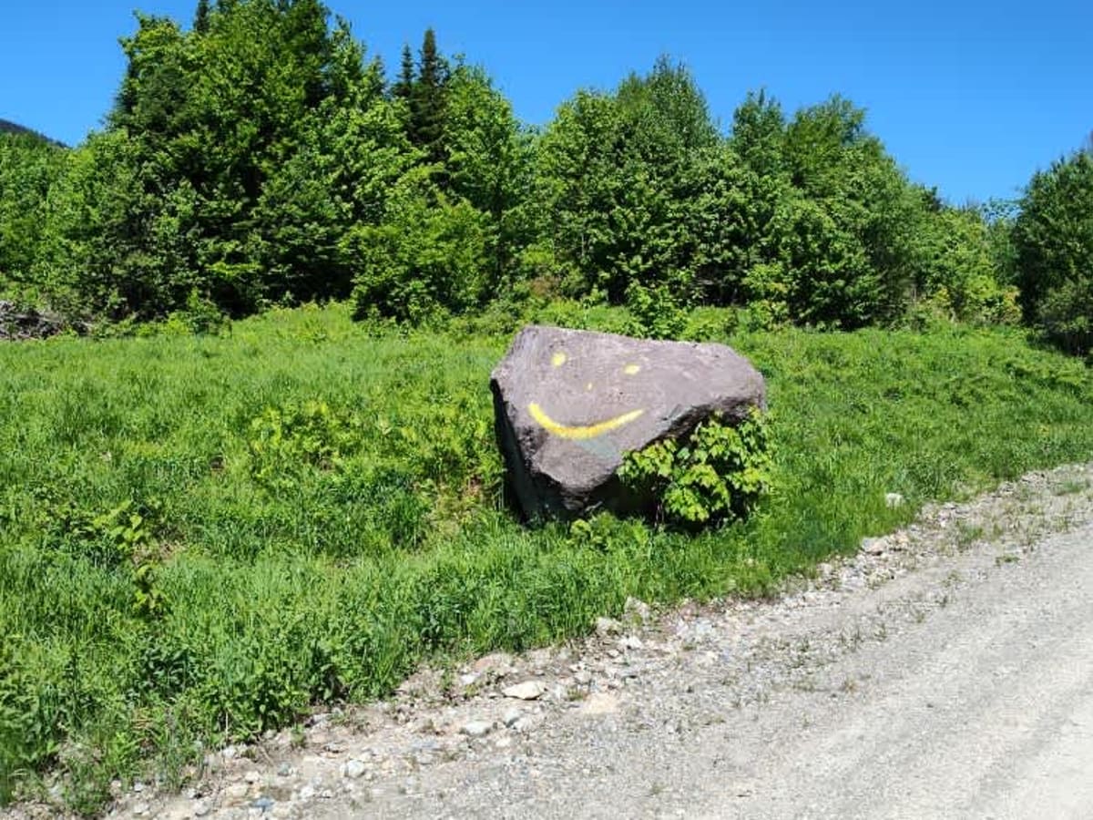 New Hampshire Border into Maine trail photo