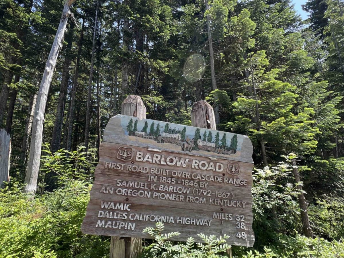 Oregon Trail Barlow - 3530 trail photo