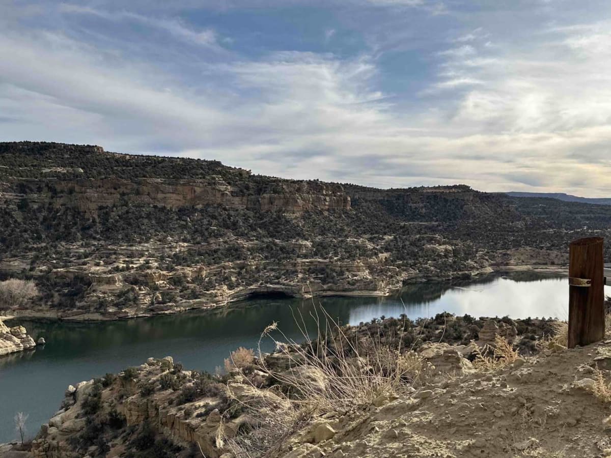 Cutter Reservoir trail photo