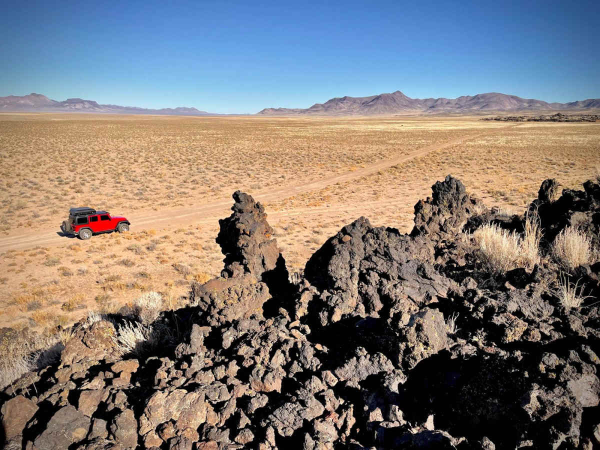 Black Rock Lava Flow trail photo
