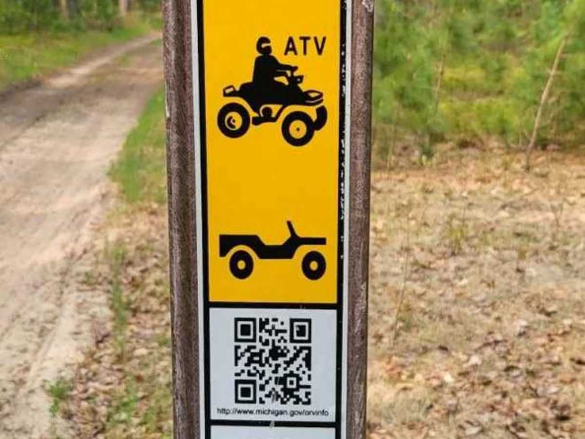 Ogemaw Hills ORV Route trail photo